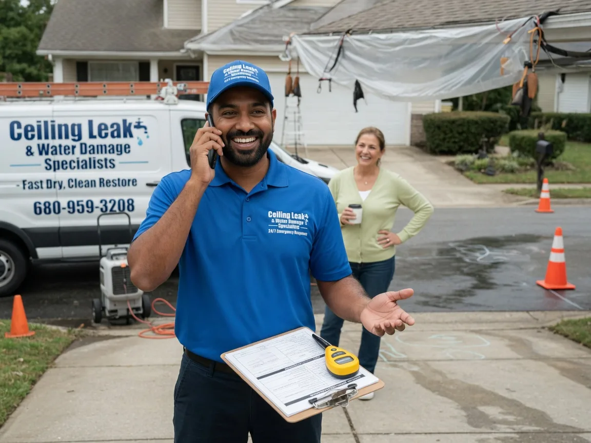 Ceiling Leak Cleanup Old Fort, TN FAQs